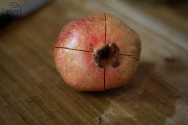 Granatapfel öffnen