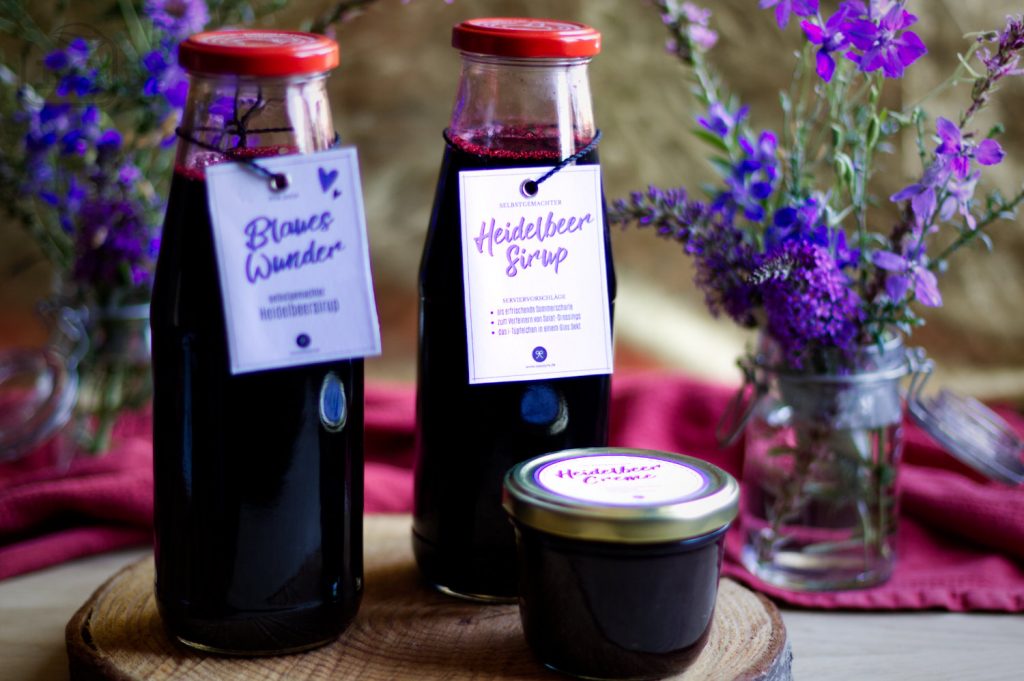 Heidelbeer Sirup - einfach selbst gemacht! - Rezept - rethink cooking